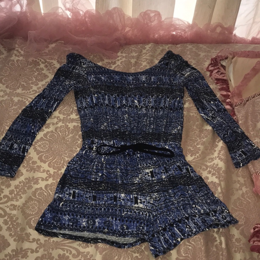 Long sleeve romper
